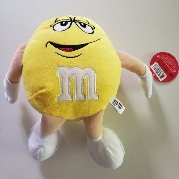 NWT Yellow Collectible M&M Plush